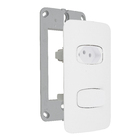 Conjunto de Interruptor Simples com Tomada 10A 4x2 Branco Gracia