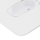 Conjunto de Interruptor Simples com Tomada 10A 4x2 Branco Gracia