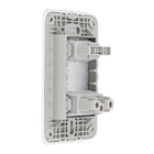 Conjunto de Interruptor Simples com Tomada 20A 4X2 Branco Gracia