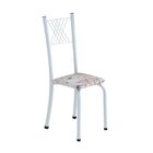 Conjunto De Jantar Mesa 70x70cm Tampo De Granito Topázio Com