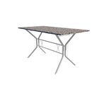 Conjunto De Jantar Mesa Brasilia 150cm 6 Cadeiras New Lisboa