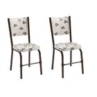 Conjunto De Jantar Mesa Damasco E 8 Cadeiras Novara Novabras