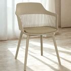 Conjunto De Jantar Mesa Eiffel Branco 110cm + 4 Cadeiras Marc