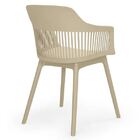 Conjunto De Jantar Mesa Eiffel Branco 110cm + 4 Cadeiras Marc