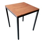 Conjunto De Jantar - Uma Mesa E Dois Bancos Quadrados Linha I