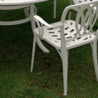 Conjunto De Jardim Com Mesa Giratória 6 Cadeiras Fênix + Ombr