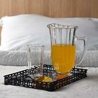 Conjunto De Jarra 1l E 06 Copos 270ml De Vidro Lile Lyor 7788