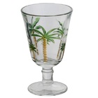 Conjunto De Jarra Com 6 Taças Palm Hand Painting Lyor 7787