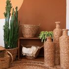 Conjunto De Jarros De Palha De Taboa - 3 Peças