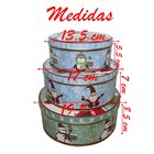 Conjunto De Latas Natalinas Turma Do Polo Norte Para Doces Ch