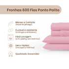 Conjunto De Lençol Percal 600 Fios Micro De 4pçs Padrão Casen