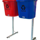 Conjunto De Lixeira Para Coleta Seletiva 40 Litros Jsn