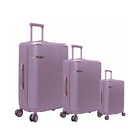 Conjunto De Malas De Viagem Abs Cruzeiro Novara 114 Rodas Gir