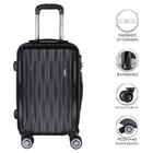 Conjunto De Malas De Viagem Em Abs Yins 21057 Rodinhas Removí