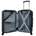 Conjunto De Malas De Viagem Em Abs Yins 21089 Cadeado Integra