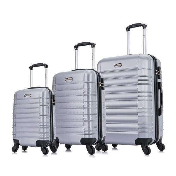 Conjunto De Malas De Viagem Pp, P E M Detroit Swiss Move Prata