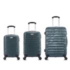 Conjunto De Malas De Viagem Pp, P E M Detroit Swiss Move Verde