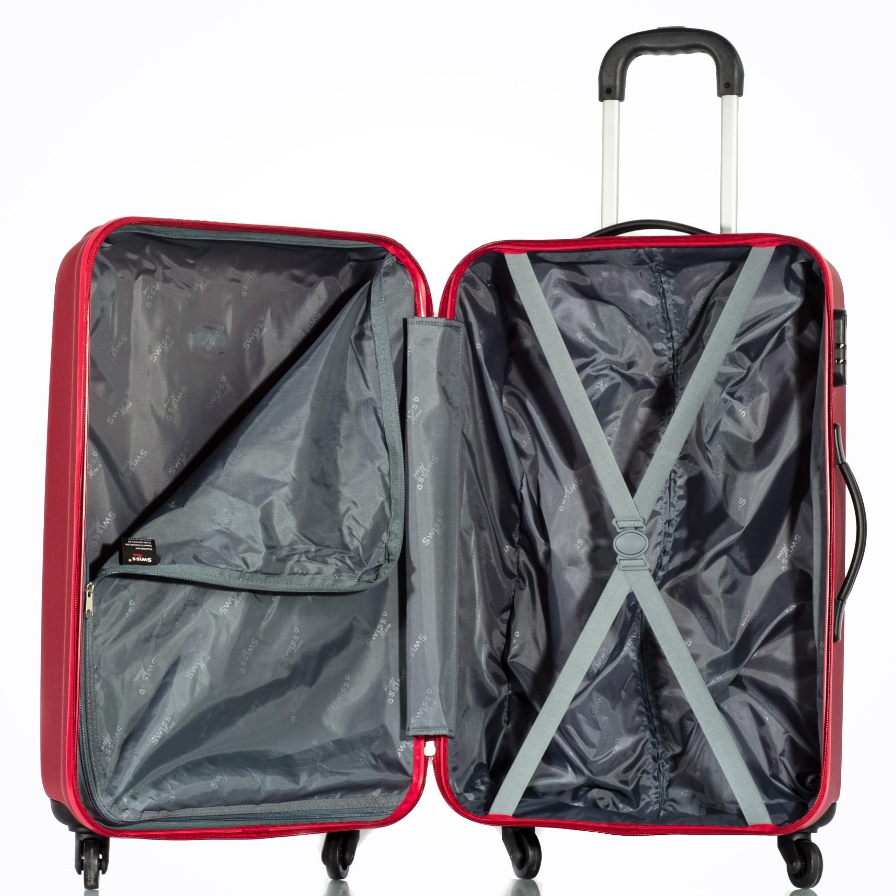 Conjunto De Malas De Viagem Zurique Swiss Move Vermelho | Leroy Merlin