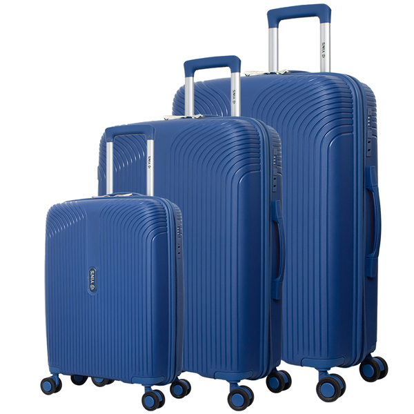 Conjunto De Malas Polipropileno Yins 21221 Cadeado Integrado