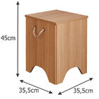 Conjunto De Mesa 0,90 C/ 4  Bancos Grace/kim - Cimol - Chumbo