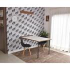 Conjunto De Mesa 1,40 Branco/noronha + 2 Cadeiras Botonê - Pr