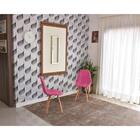 Conjunto De Mesa 1,40 Branco/noronha Inox + 2 Cadeiras Botonê