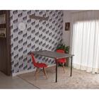 Conjunto De Mesa 1,40 Volpi + 2 Cadeiras Botonê - Vermelho