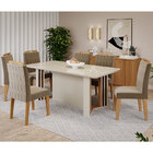 Conjunto De Mesa 1,80 C/ 6 Cadeiras Celina/paola - Cimol - Of