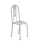 Conjunto De Mesa 120x75cm Tampo De Vidro Com 4 Cadeiras Iris