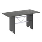 Conjunto De Mesa 140x75cm Tampo Ardosia Com 6 Cadeiras Bianca