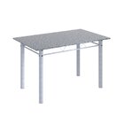Conjunto De Mesa 140x75cm Tampo De Granito Com 6 Cadeiras Iri