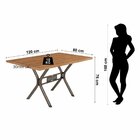 Conjunto De Mesa 4 Cadeiras Karina  Bronze/linho Bege