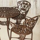 Conjunto De Mesa 4 Cadeiras Malbec, Ombrelone E 2 Mini Espreg