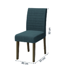 Conjunto De Mesa 8 Cadeiras Tampo Giratório Amsterdã Cedro