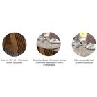 Conjunto De Mesa Ágata 130 Cm Com 4 Cadeiras Nicole Savana/of