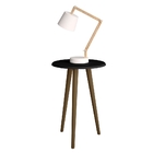 Conjunto de Mesa Amarante Preto Fosco