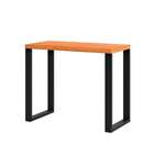 Conjunto De Mesa Anah Freijó Com Cadeira De Escritório Interl