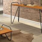 Conjunto De Mesa Aparador + Mesa De Centro Pés Em Metal Tubul