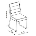 Conjunto De Mesa Carraro Chicago 6 Cadeiras