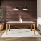 Conjunto De Mesa Colúmbia Com 8 Cadeiras Alícia  Champagne/of