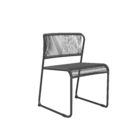 Conjunto de Mesa com 2 Cadeiras Aço Duo Cinza Naterial