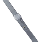 Conjunto de Mesa com 2 Cadeiras Aço Flora Origami Cinza Naterial