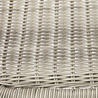 Conjunto de Mesa com 4 Cadeiras Aço e Rattan Elia Naterial