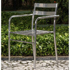 Conjunto De Mesa Com 4 Cadeiras Adelia - Alegro - Alumínio