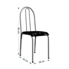 Conjunto De Mesa Com 4 Cadeiras Branco Com Tampo Quadrado Dia