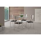 Conjunto De Mesa Com 4 Cadeiras Denver Monte Carlo 80x80 - De