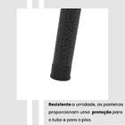 Conjunto De Mesa Com 4 Cadeiras Lívia Bege / Preto