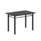 Conjunto De Mesa Com 4 Cadeiras Lívia Bege/preto