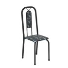 Conjunto De Mesa Com 4 Cadeiras Lívia Preto