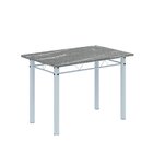 Conjunto De Mesa Com 4 Cadeiras Lívia Preto/ Branco